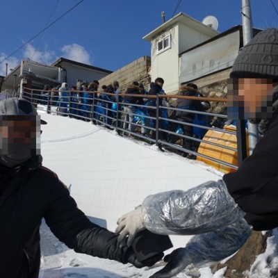 경북항공고등학교 “사랑의 연탄나눔” 봉사 이미지